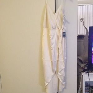 Express small white gown